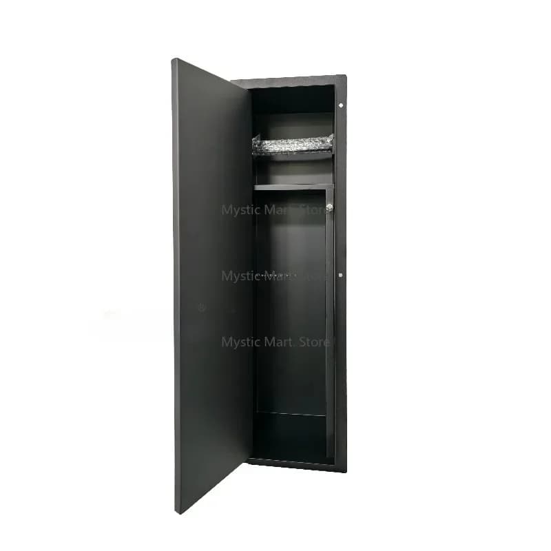 Nicchia da Parete Moderna Premium in Nero Opaco per Uso Alberghiero - Portarotolo e Porta Asciugamani Inclusi per Bagno e Cucina