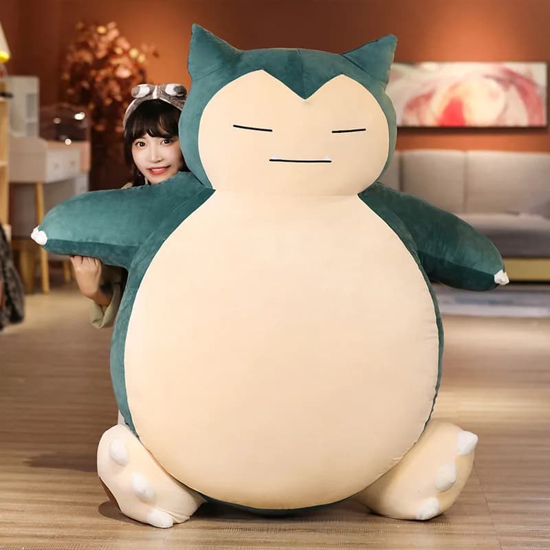 150/200cm Giant Snorlax Skin peluche cover anime pocket snorlax peluche cuscino Cartoon Soft pillow case con giocattoli per bambini