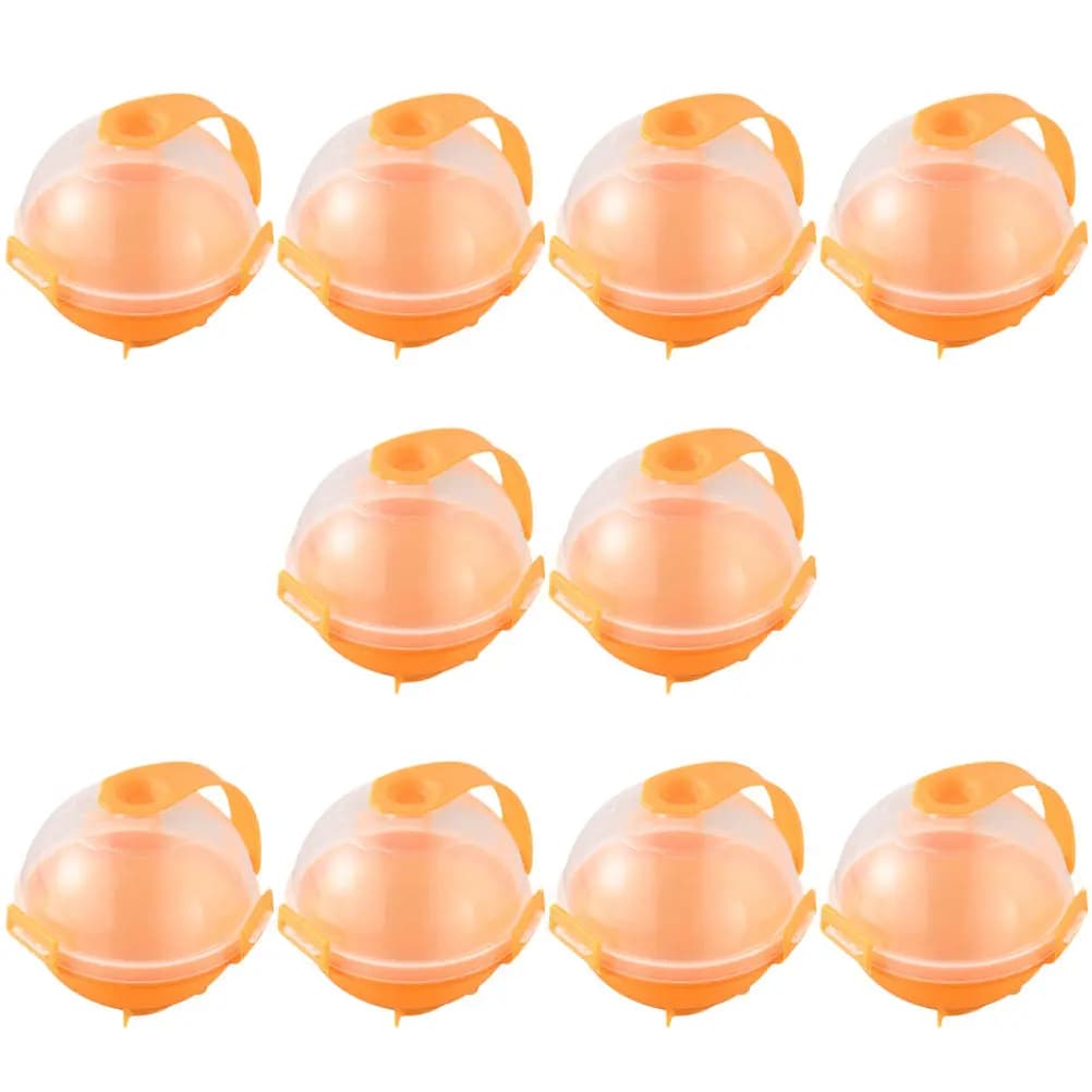 Set di 10 Stampi per Cubetti di Ghiaccio Rotondi Senza BPA, Facili da Sformare, per Whisky, Cocktail, Bevande, Vino, Dolci Fai-da-Te, Cucina