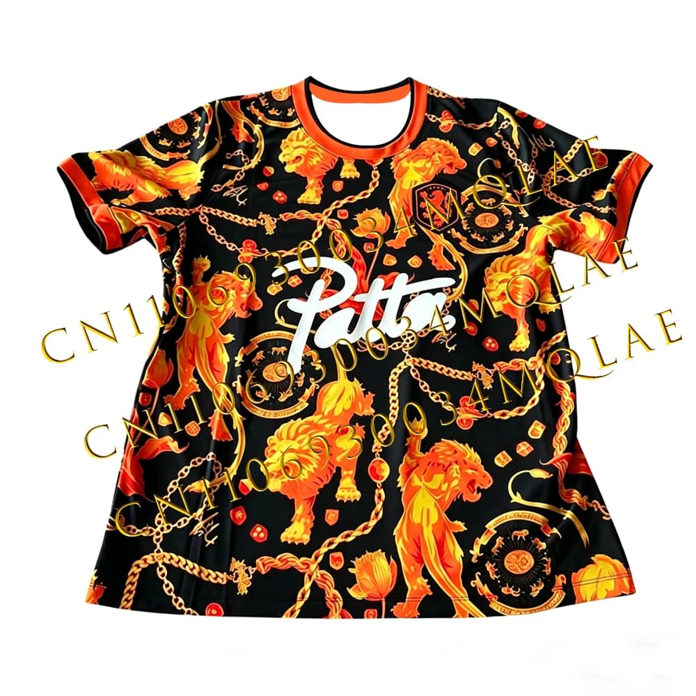 Maglia da Allenamento Uomo/Bambino 2026 Ultima Collezione Olanda - T-Shirt Sportiva Traspirante ad Asciugatura Rapida