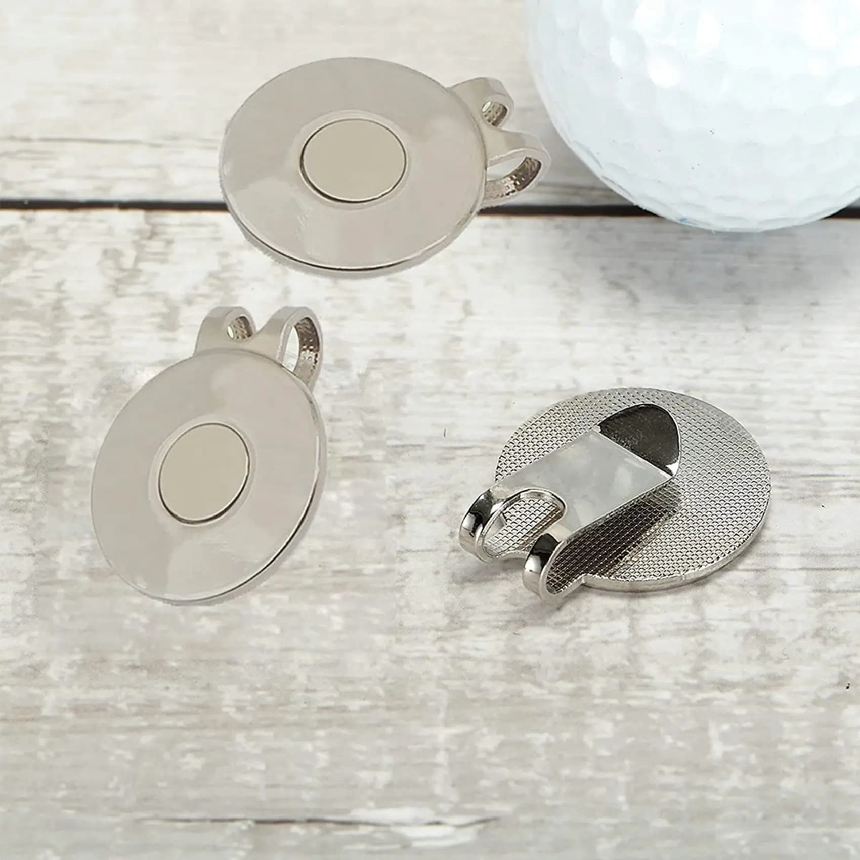 【ESSENZIALE PER I VIAGGI】18 pezzi di segnapalline da golf, segnapalline magnetici per cappello da golf, clip per segnapalline da golf per uomo e donna