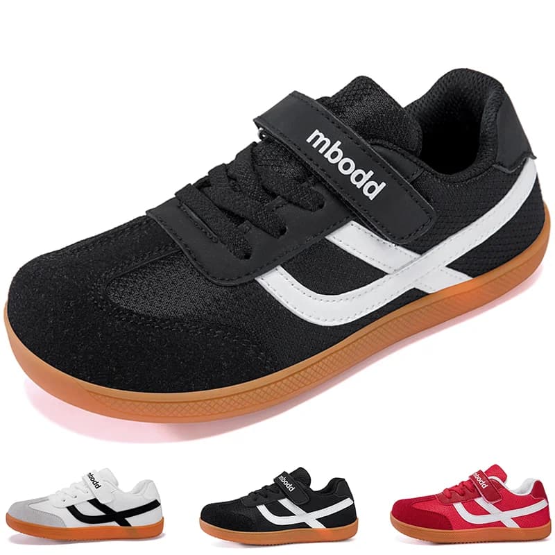 Little Big Kids Boys & Girls Wide Barefoot Minimalist Sneakers Mesh Lightweight Non Slip Natural Casual Walking Footwear