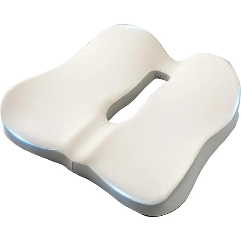 Cuscino per seduta SheRest, cuscino ergonomico in memory foam rinfrescante, per alleviare la pressione, adatto per lunghe ore di seduta su sedie da ufficio, scrivanie, auto e sedili di aerei