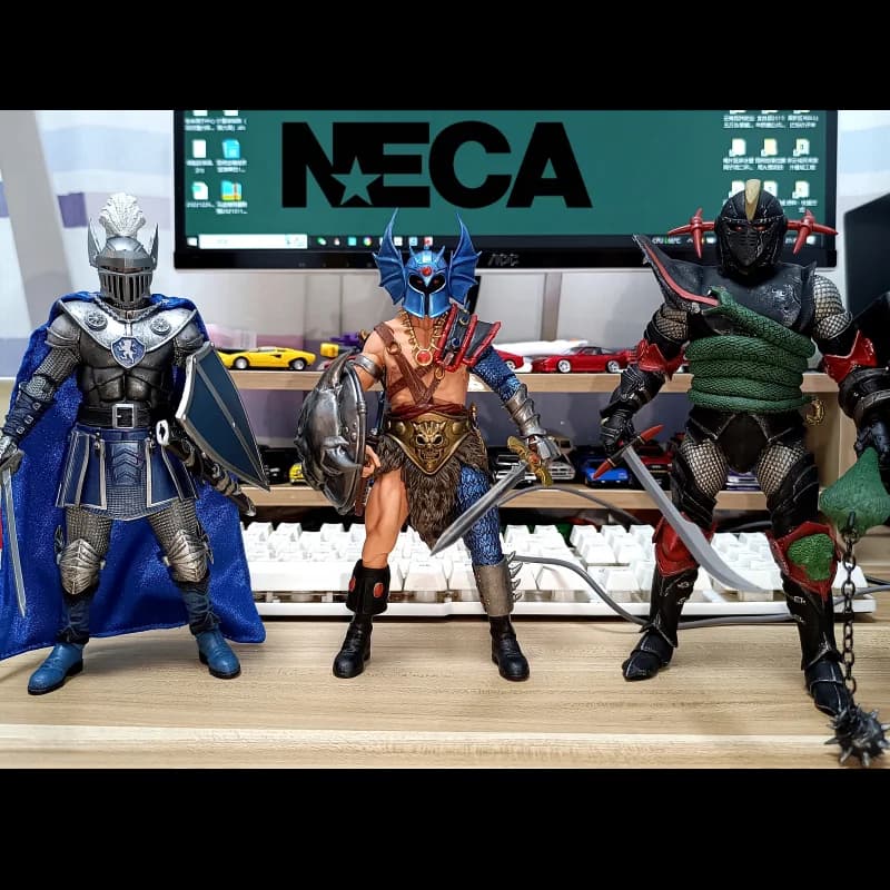 NECA52278 Strongheart Zarak Anime Figure Ultimate GRIMSWORD WARDUKE Action Figure Toys modello di bambola regali di compleanno