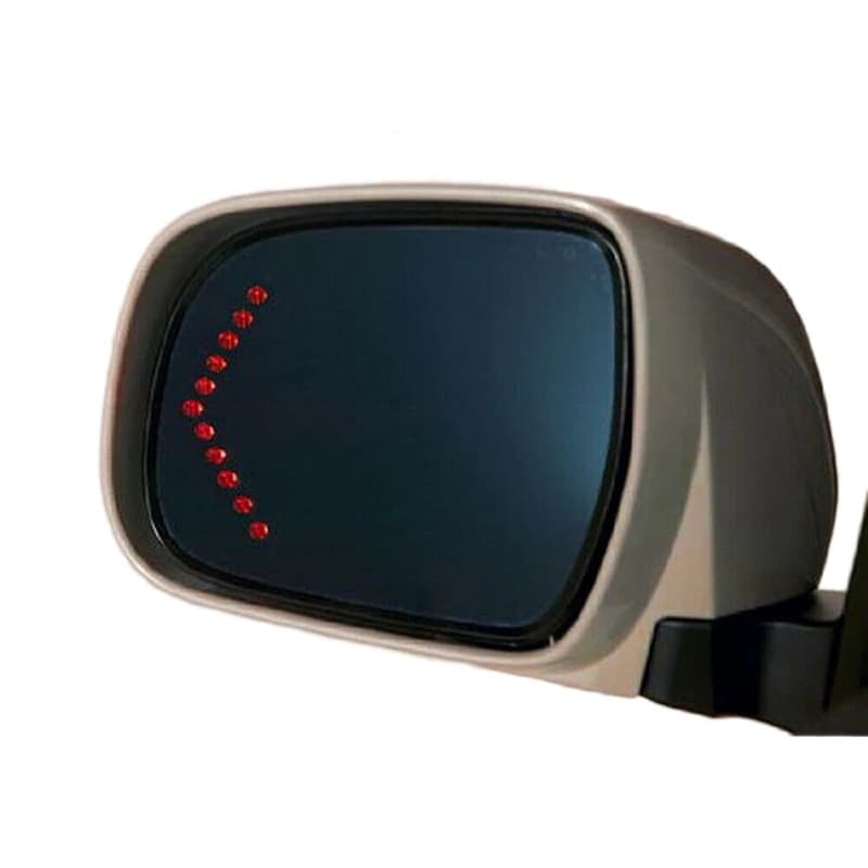 Frecce LED sequenziali 33-SMD da 2 pezzi per indicatori di direzione specchietto laterale auto