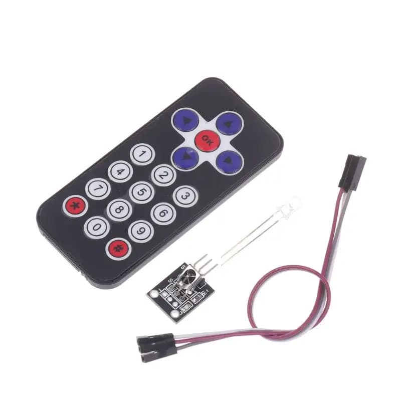 HX1838 Wireless IR Remote Control Module Kit DIY Kit Ultra-thin Wireless IR Receiver Module for Arduino