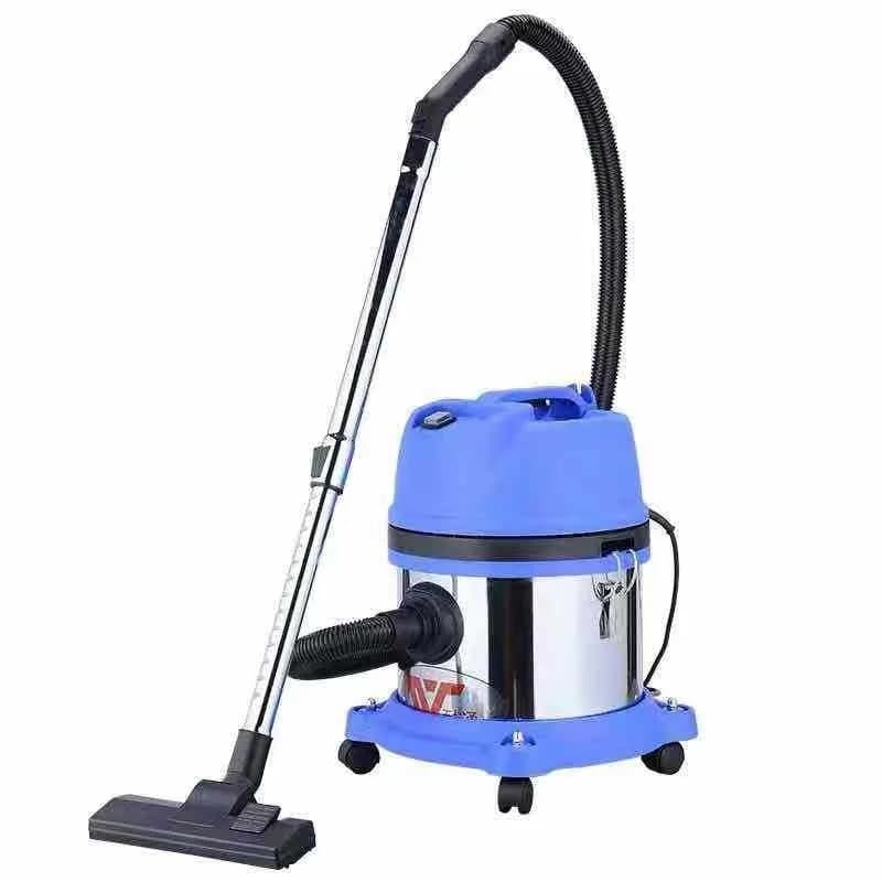 Aspirapolvere industriale e domestico da 15 litri, tipo secchio, per uso domestico, commerciale, lavaggio auto, ad alta potenza di aspirazione, piccolo, per uso a secco e a umido.
