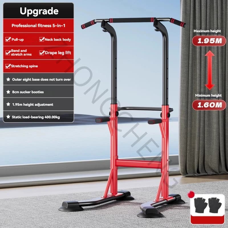 Internal traction bar, stretch bar, floor traction bar for the house, fitness equipment with traction bar