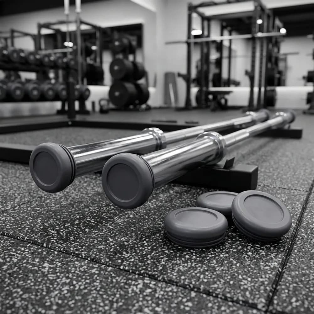 Gym Rack Protector Plate Storage Stopper Lightweight Construction Compact Practical Size Digital End Cap For Weights
