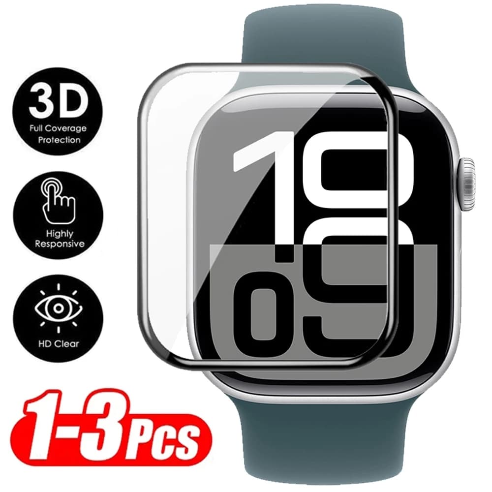 Protezione dello schermo per Apple Watch Series 11 10 9 8 SE3 46mm 42mm 41mm 45mm 40mm 44mm Accessori per pellicola per iWatch Ultra 3 2 1 49mm