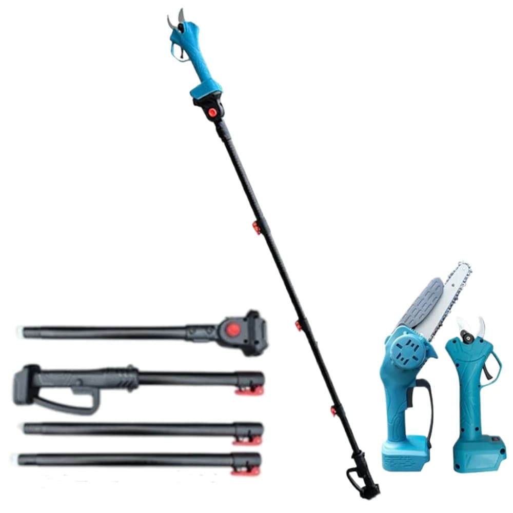 High Height Power Electric Saw with Segmented Rod 2m, Battery Electric Bike, Power Tool