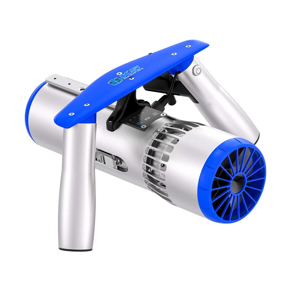 Underwater Scooter Waterproof with 60 Minutes of Diving and Snorkeling, Adult Water Sports, Pool, AA