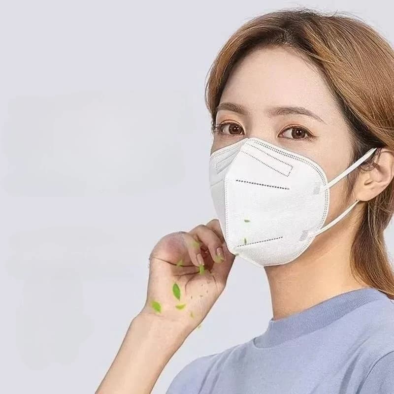Maschera protettiva monouso da 10 pezzi Maschera protettiva N95 Maschera protettiva per la salute Maschera per la prevenzione di polvere e goccioline Maschera dal design traspirante