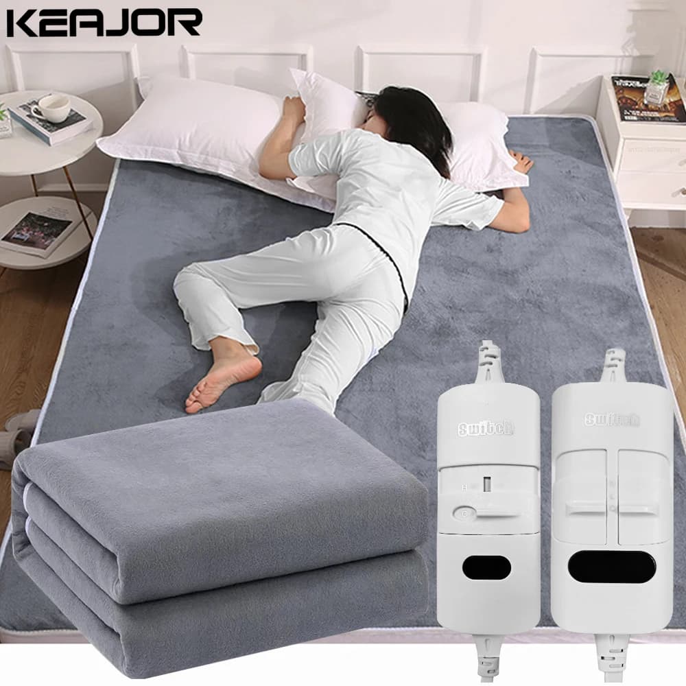 Electric cover 220V Most often automatic thermostat Electric heating cover Scaldacorpo Thermal mattress for heated blanket