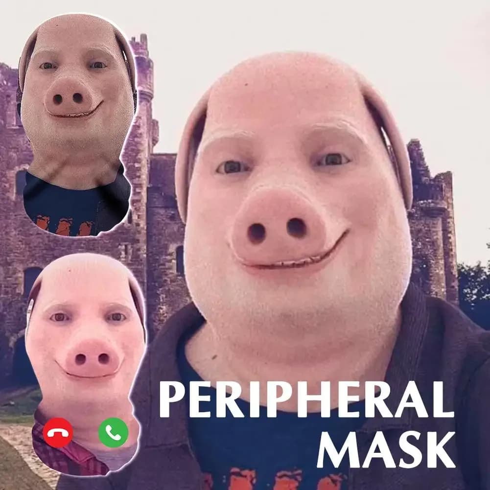 Maschera 3D Passamontagna Cappello Prestazioni facciali Parodia Scherzo Copricapo Senza cuciture Kanye Maschera per il viso Celebrity Face Cappuccio Hip Hop