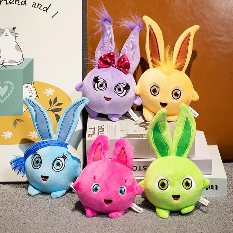 Kawaii Sunny Bunnies giocattoli di peluche cartone animato coniglio peluche bambola animali di peluche arredamento della camera bambini per neonate regali di compleanno per bambini