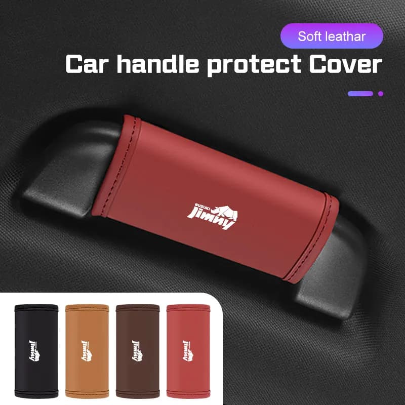 Guanti della copertura di protezione del bracciolo del tetto dell'auto per Suzuki Jimny JB23 JB33 jb32 JB43 jb64 jb43 jb53 jb74 decorazione della maniglia della porta