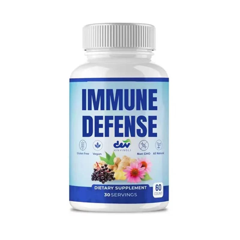 Immune support supplements -10 in 1 sambuco, equinacea, vitamin D1000mg - containing immune enhancers