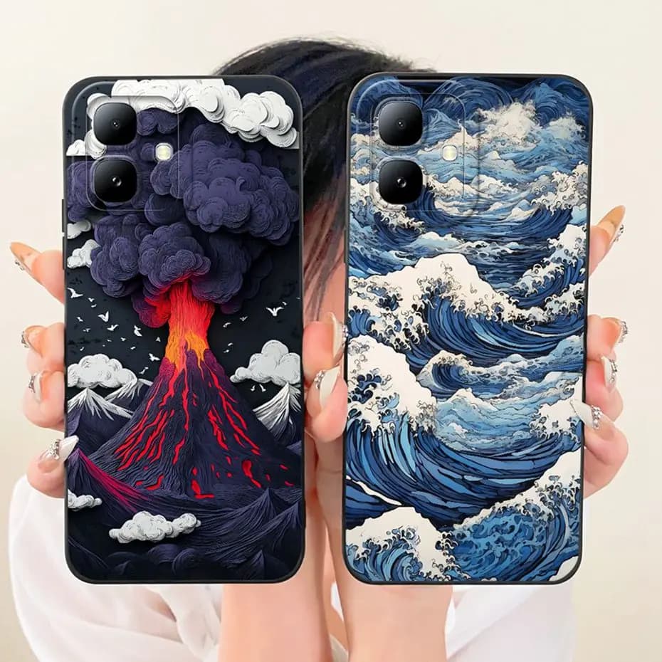New Fashion Phone Case For Infinix Smart 20 X6840 X6840B Soft Silicone Cases For Infinix Smart20 Shockproof Covers Bumpers