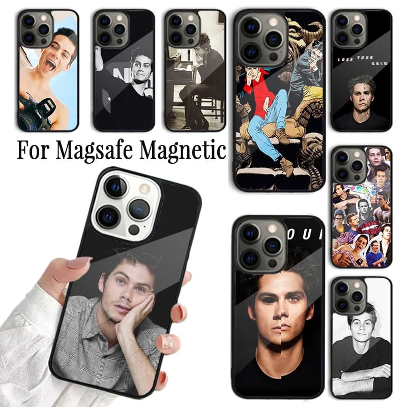 Cover per iPhone 17 16 15 14 13 12 11 Pro Max Plus magnetica per Magsafe - Dylan O'Brien Stiles Stilinski