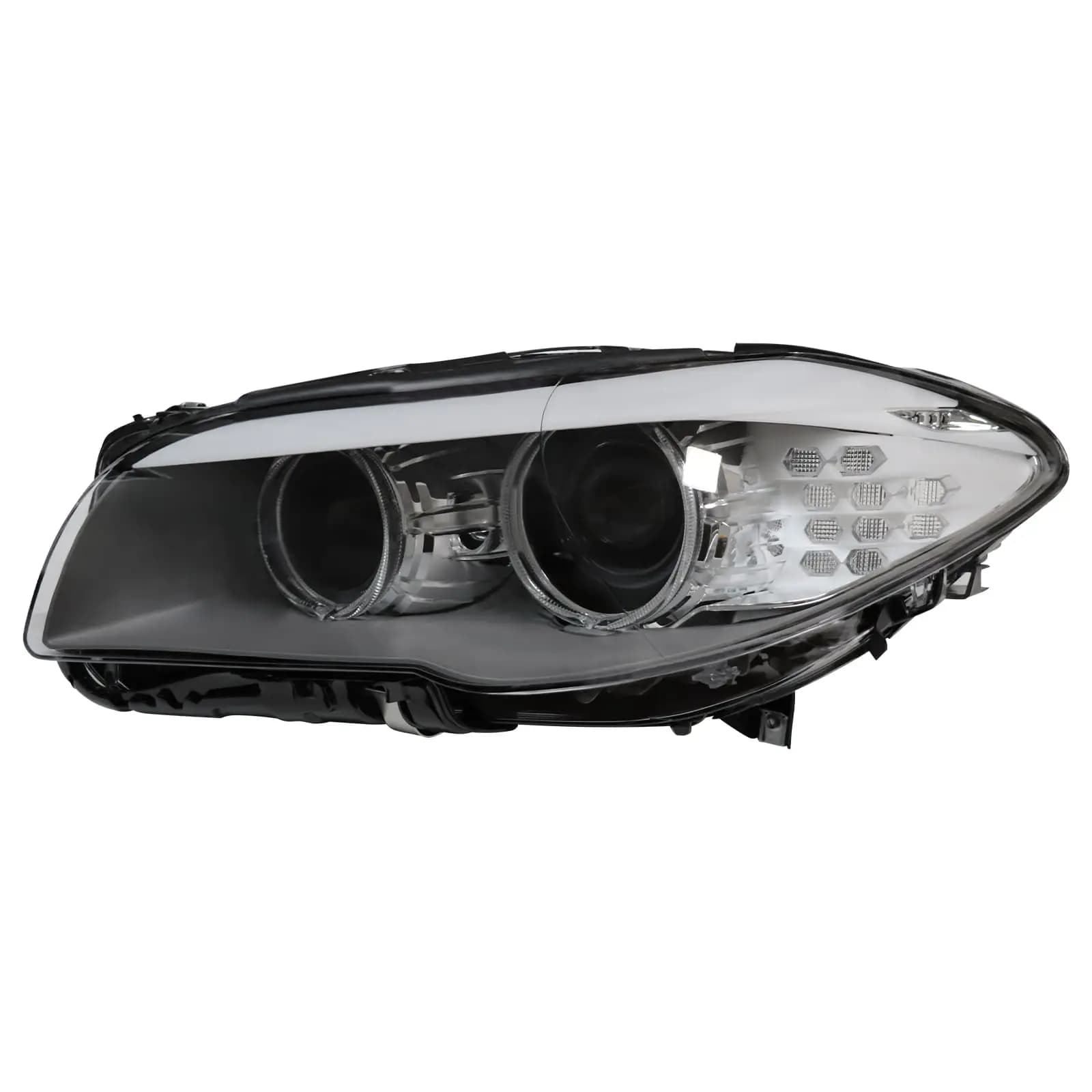 Gruppo faro allo xeno per Bmw Serie 5 F10 550I 535I 528I 2011 2012 2013 Sostituzione lampada frontale lato conducente sinistro senza Afs
