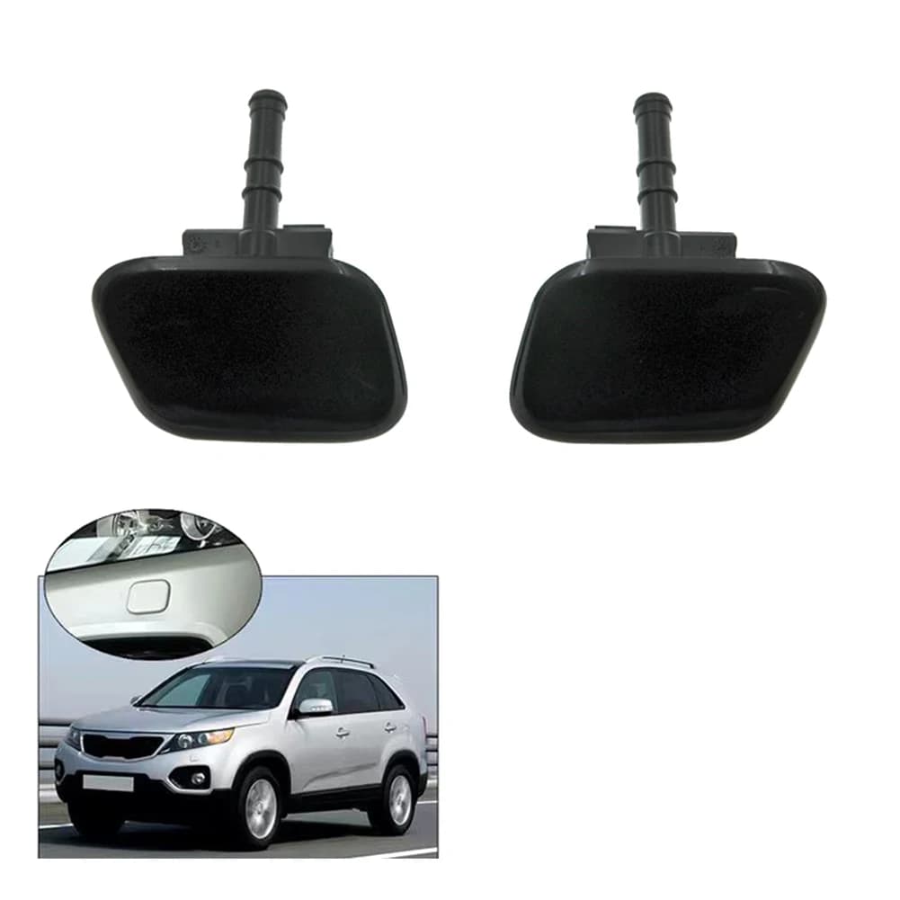 M45K - Per KIA Sorento 2009-2012, Copertura Non Verniciata per Ugello Lavafari Anteriore