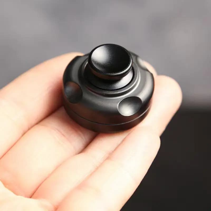 Fidget Spinner Magnetico EDC, Giocattolo Portatile Antistress, Slider Sensoriale per Adulti, Gadget da Scrivania per Ufficio