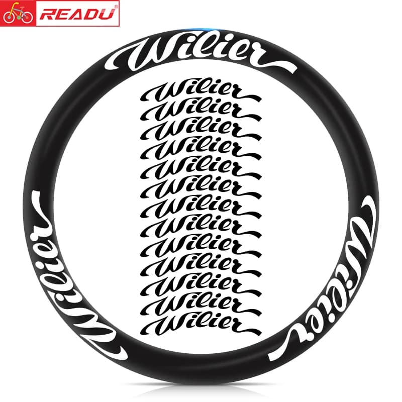 Adesivo per cerchione bici da strada adesivi per set di ruote per bicicletta decorazione personalizzata decalcomanie per ciclismo con protezione solare impermeabile