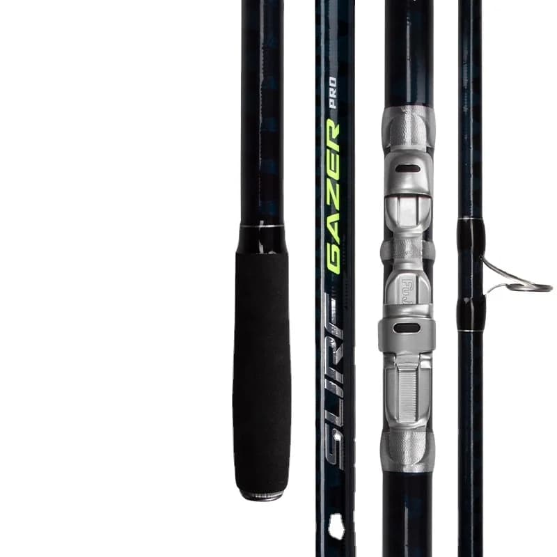 Canne da surfcasting ad alto tenore di carbonio 40T 4.05m/4.25m Canna da pesca da surf Fuji Accessori Acqua salata 3 sezioni Canna da pesca da surf spinning