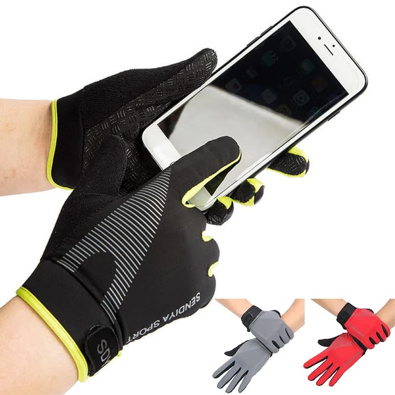 Cycling Gloves Outdoor Sports Touch Screen Autumn Summer Sport Fishing Skiing Motorbike Cycling Full toe Glove