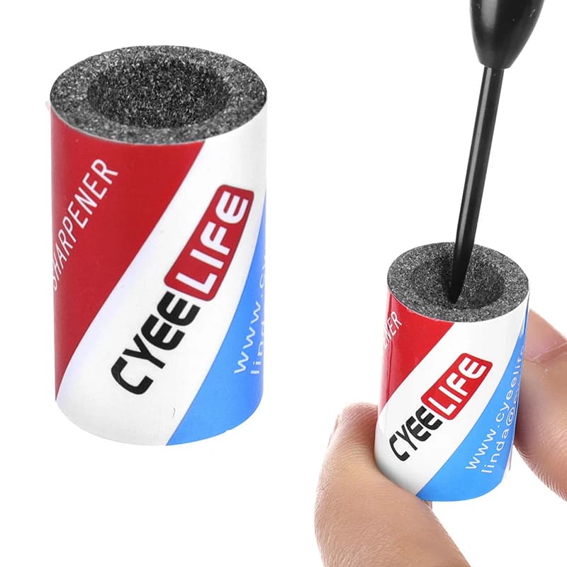 2 pezzi per affilare i freccette pietra per affilare i freccette pietra per affilare le punte dei freccette in acciaio mantenere l'ago in acciaio strumento affilato accessori per freccette