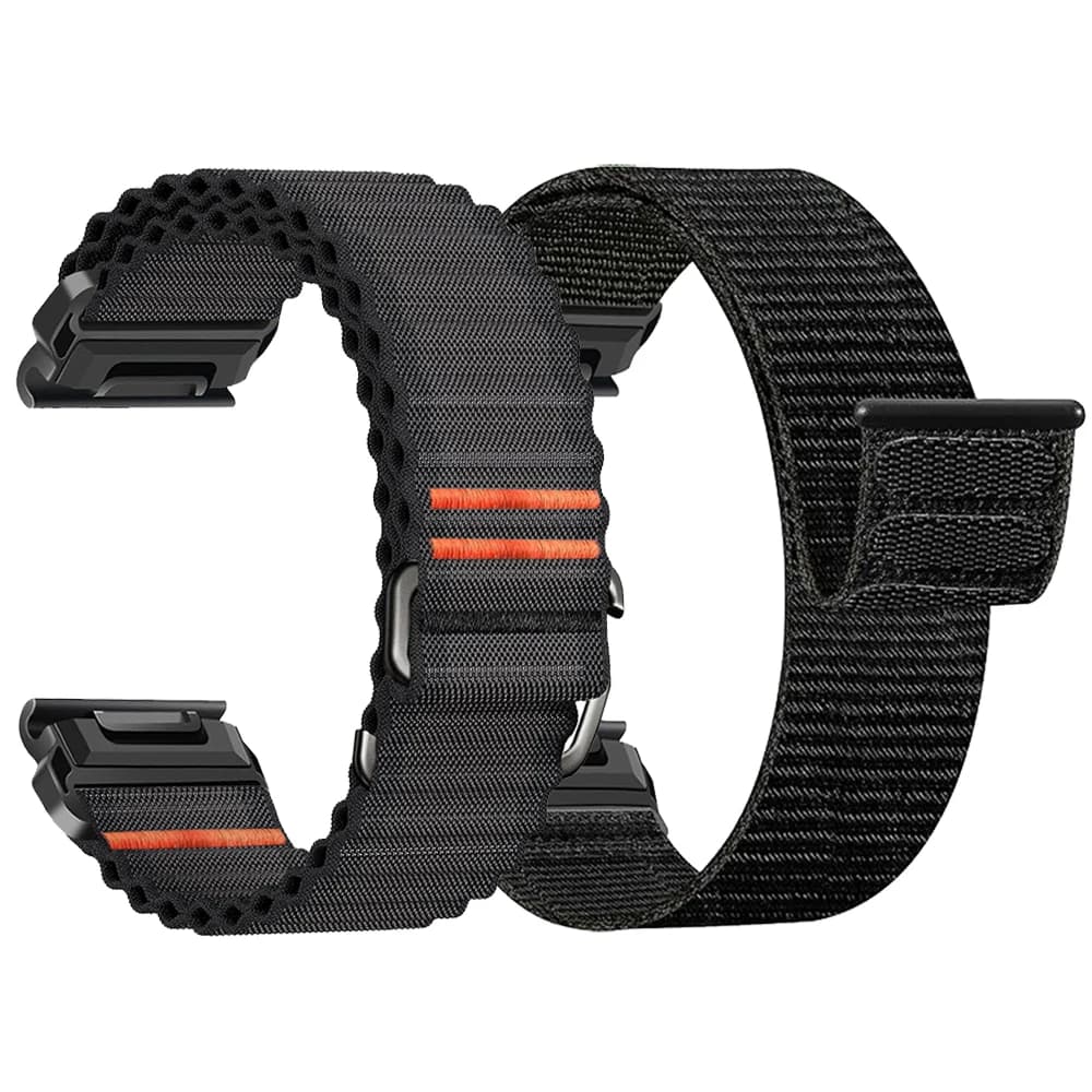 Cinturini a Sgancio Rapido per Garmin Fenix 8E 7 7X Pro 6 6X 5 5X, Cinturino Sportivo in Nylon per Forerunner 970 965 Enduro 3, Bracciale per Orologio 22mm 26mm