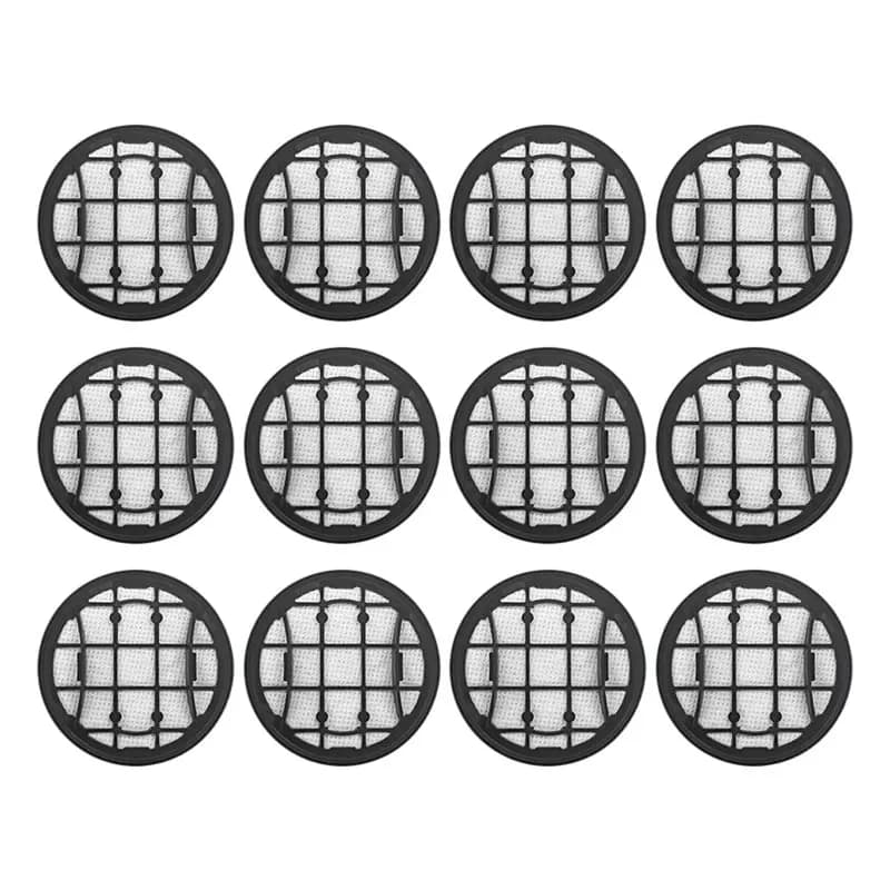 diSOLO TODAY di Spare parts for wireless vacuum cleaner - 12-piece HEPA filter set for VC7000/8000 XC7055 XC7057 XC8055 XV series