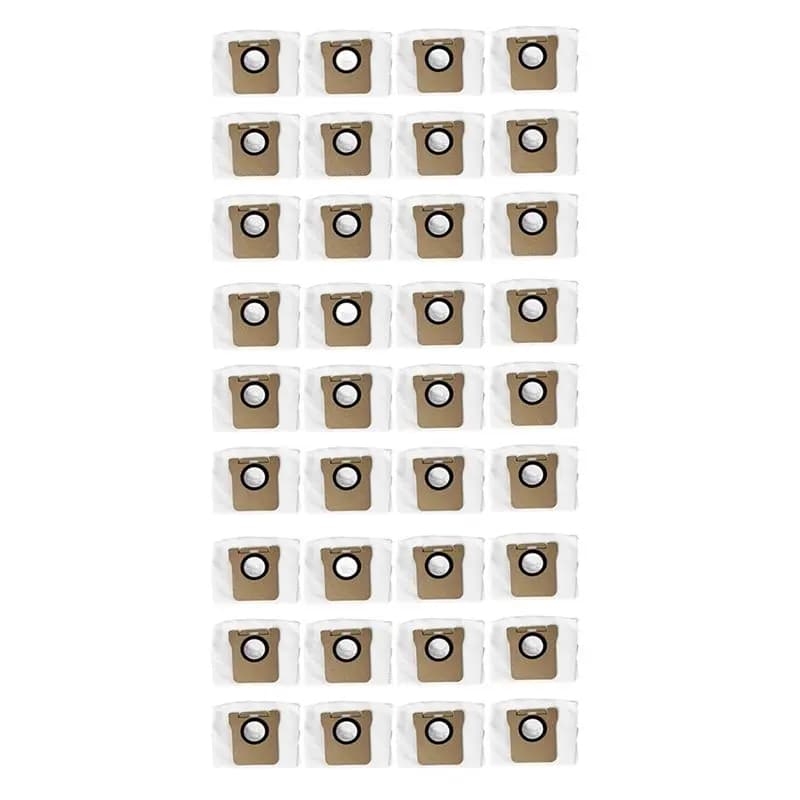ABGH-36PCS Sacchetti per la polvere di ricambio per robot aspirapolvere Dreame Bot L10S Ultra/Mijia B101CN/Dream S10 S10 Pro