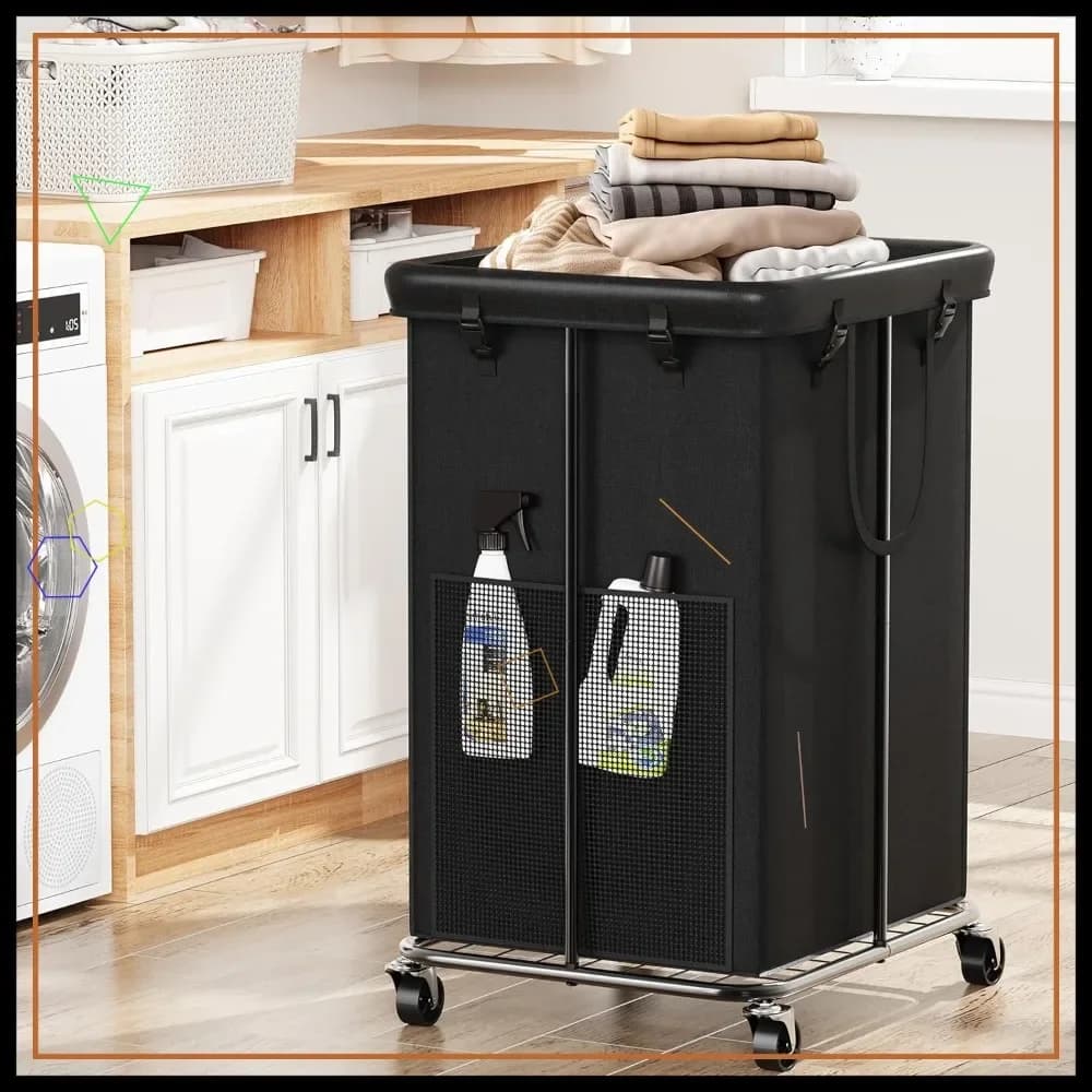 150 litre large whiteboard with wheels, removable bag and metal structure for home, dormitory