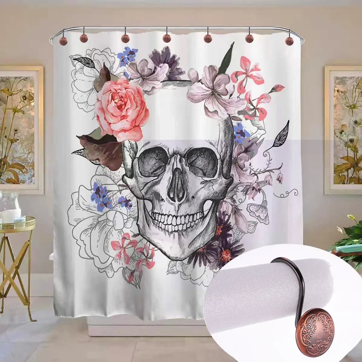 curtain hook curtain hanging hook home curtain hook round curtain hook shower curtain hook