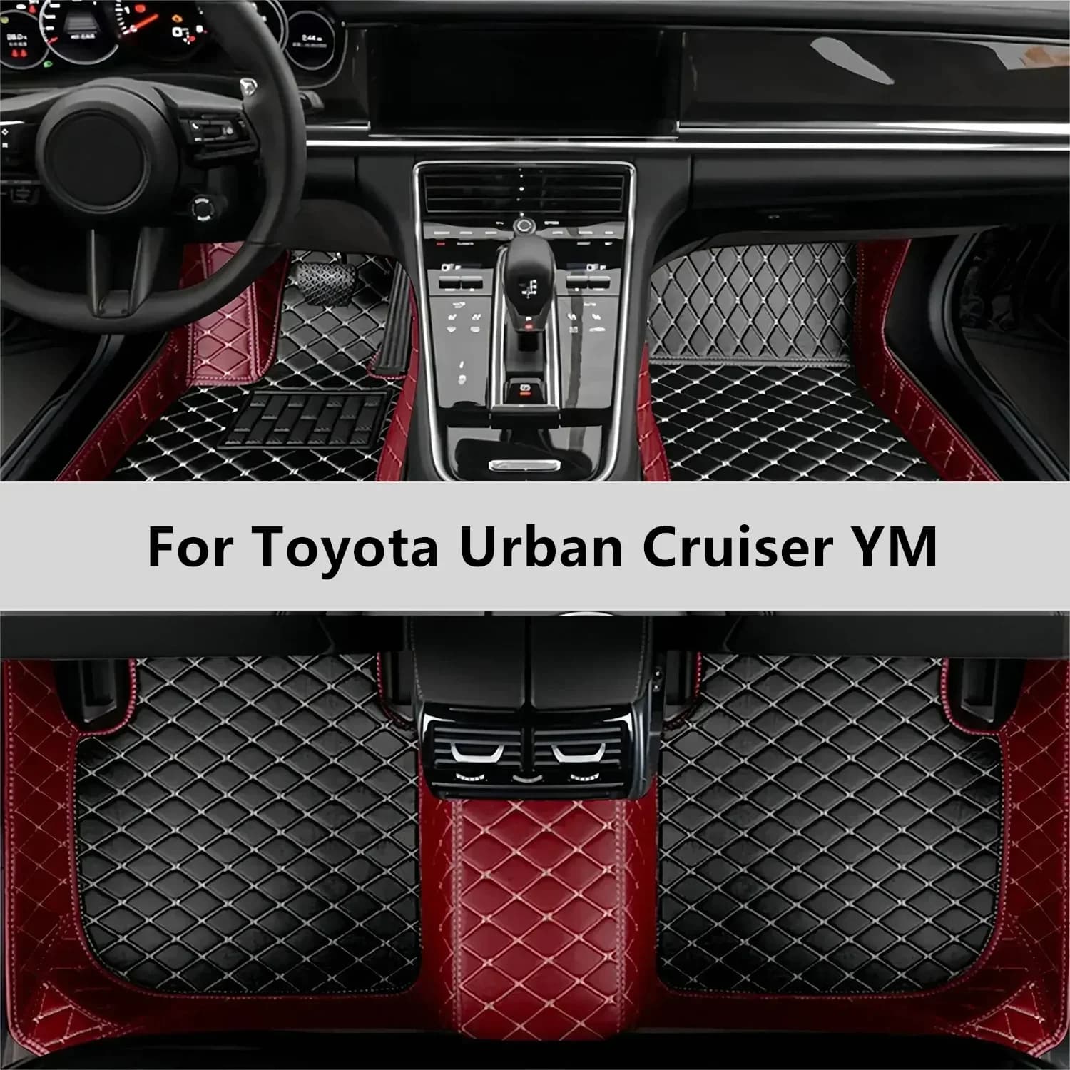 Tappetini per auto personalizzati per Toyota Urban Cruiser YM 2024 2025 2026 Tappetino per auto Accessori interni