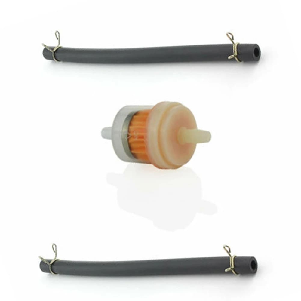 Home Outdoor Fuel Filter Petrol Filter Hose Fuel Filter 1 Set Parts Lawn Mower Replacements For Quad Moper ATVs