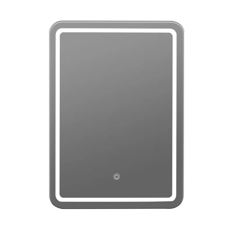 Specchio da bagno antiappannamento con lampada a led touch screen a specchio intelligente multifunzionale