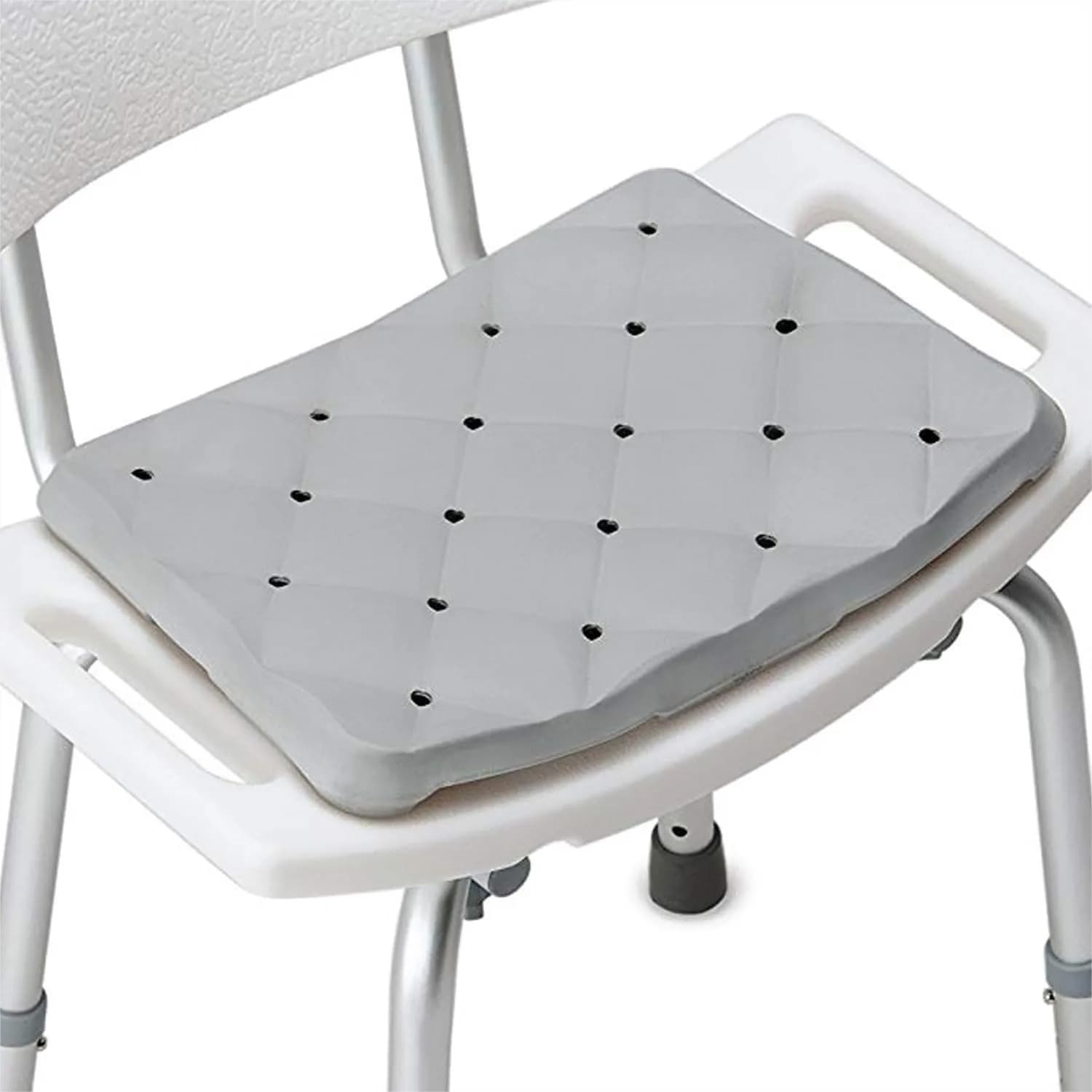Cuscino in Schiuma Impermeabile per Sedile da Doccia o Panca di Trasferimento, Antiscivolo, Supporto Confortevole