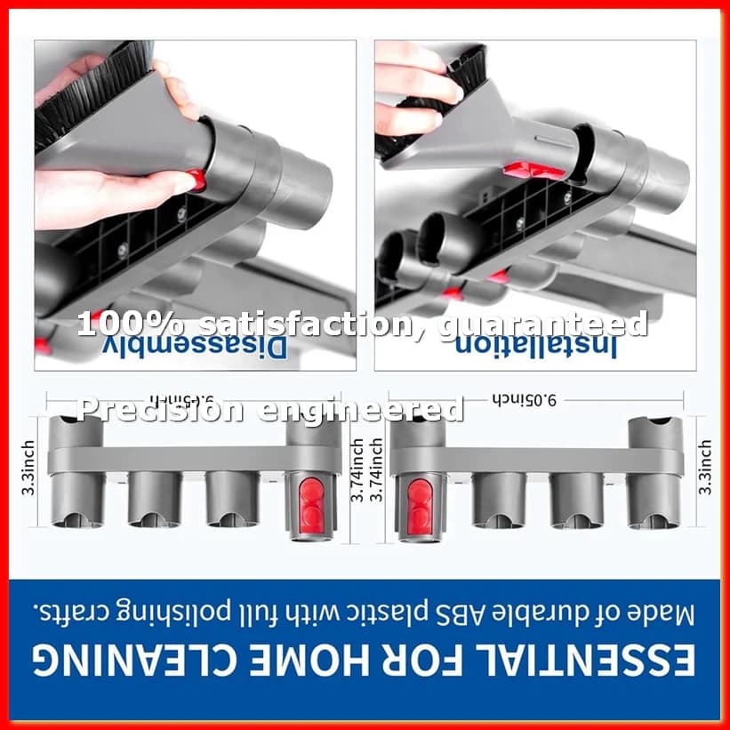 Holders for Vacuum Cleaners Wall Mount and Docking Station Organizer for V15 V7 V8 V10 V11 Model-ROWI