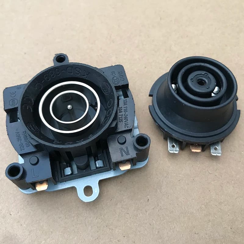 1 Set 13A Bollitore elettrico Termostato Set accoppiatore base universale KSD-689-C