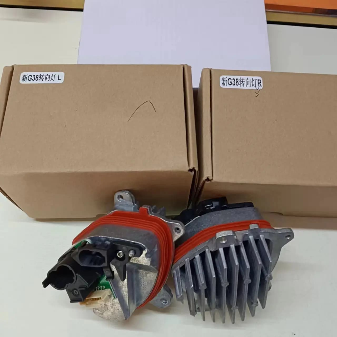 Modulo di controllo Angel Eyes per fari a LED DRL OE 23508301 23508302 Indicatori di direzione per G30 G38 LCI
