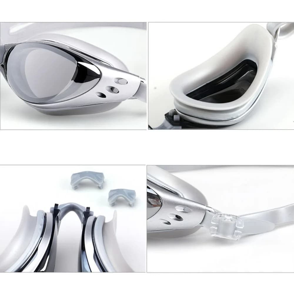 Swimwear with anti-fog lens Waterproof adjustable swim glasses Ultra-light diving glasses for swimming