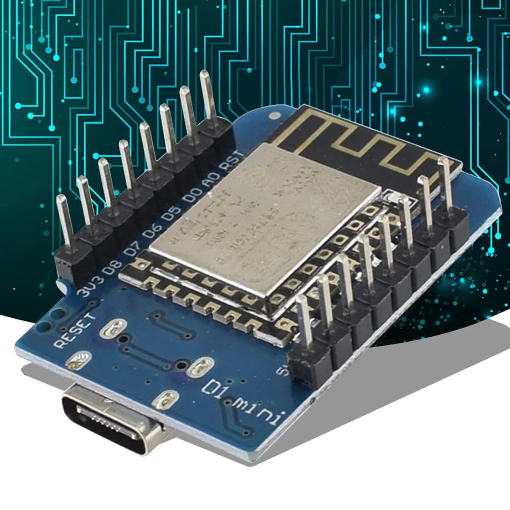ESP8266 ESP-12F D1 Mini, NodeMCU Lua Type-C, IOT D1 Mini Nodemcu Lua Card for Arduino
