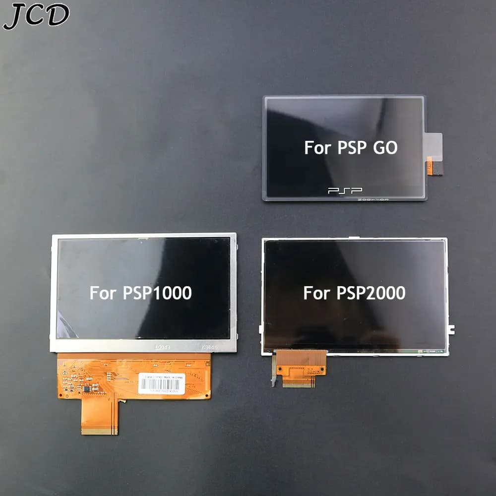 Schermo LCD sostitutivo JCD per PSP 1000 2000 PSP1000 PSP2000 Schermo LCD per riparazione console di gioco PSP GO