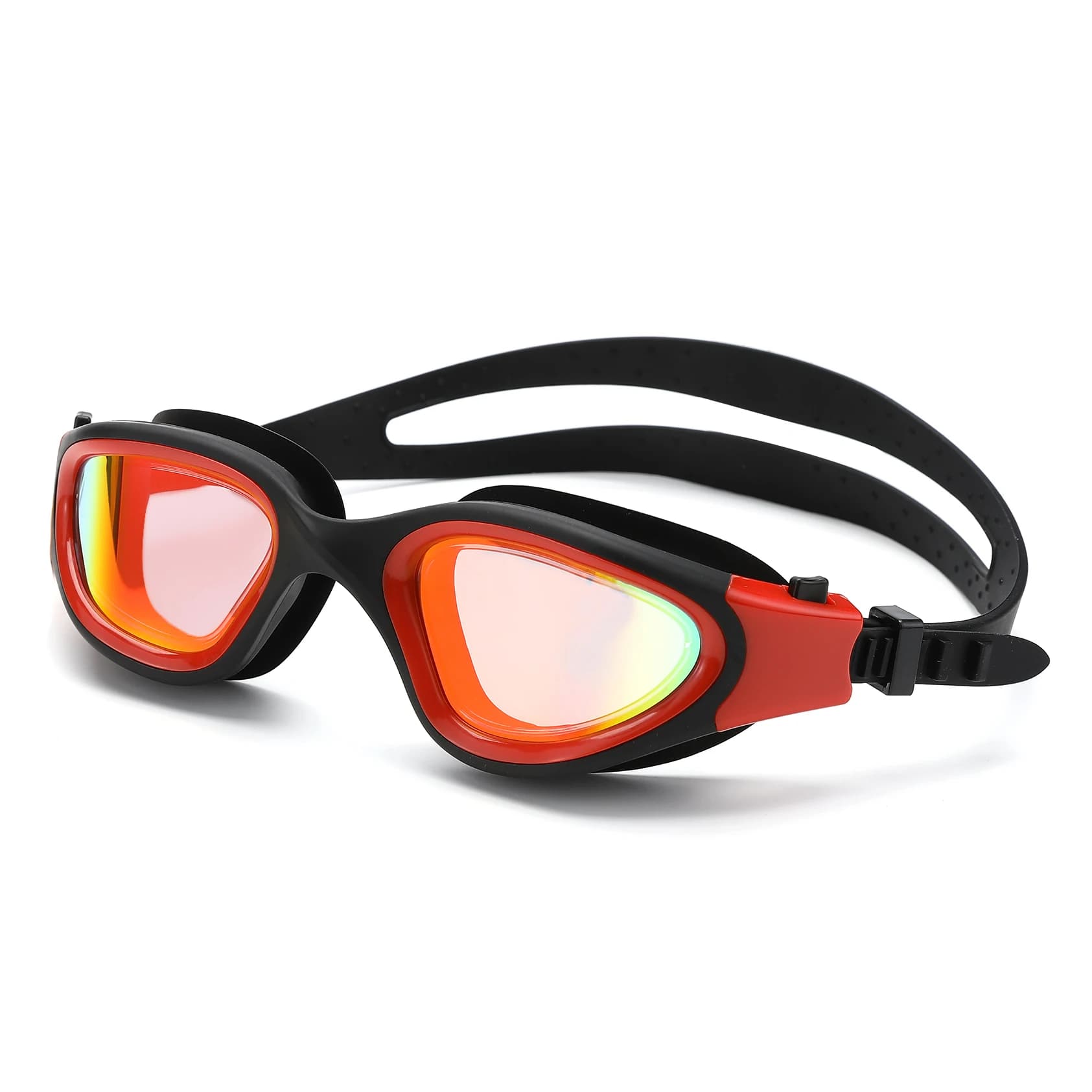 Professional swimwear for adults, anti-fog, with UV protection, for men and women, waterproof, adjustable, silicone, for swimming pool
