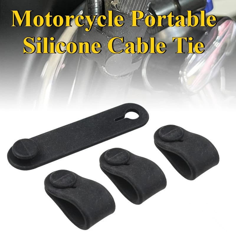 Telaio in gomma per moto Cavo di fissaggio Cablaggio Fascetta per cablaggio frizione freno per accessori moto Bmw
