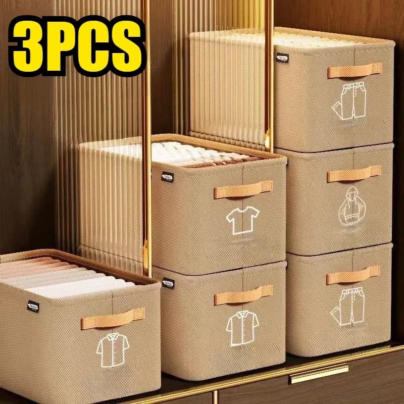 Organizer for Wardrobe with Dividers, Bed linen Containers, Socks, Bras, Organizer for Cassetti and Bedroom Cabinets