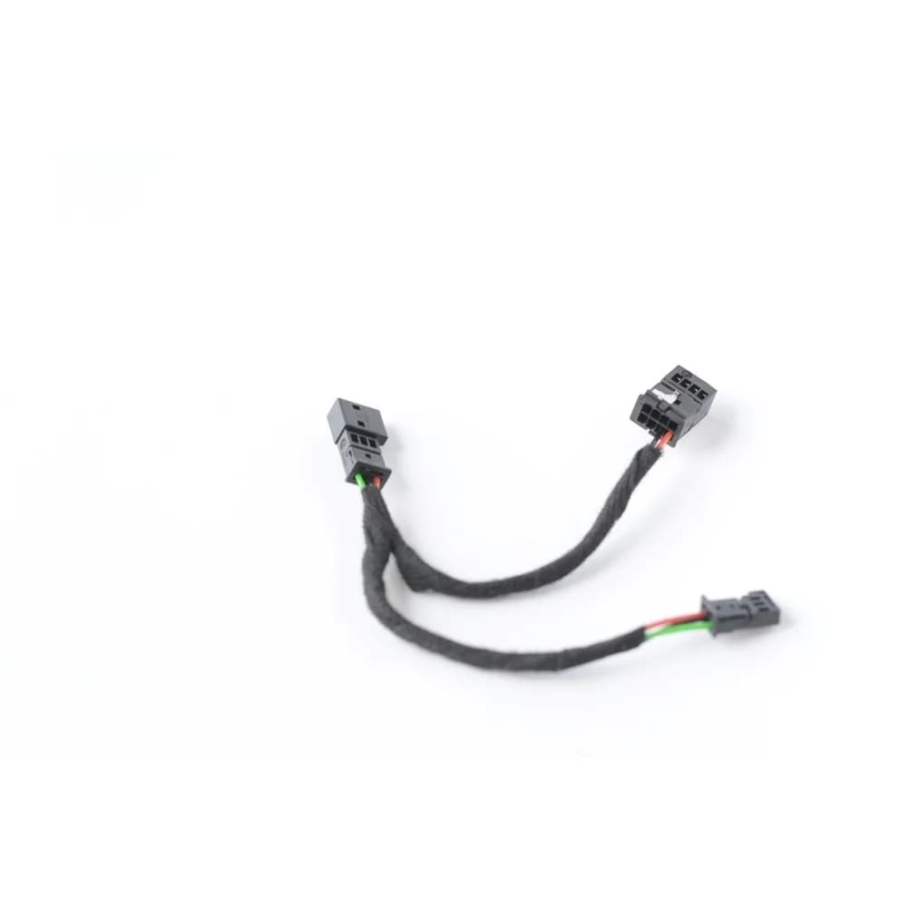8 pin plug-and-play dashcam cable for rain sensor installation, 3 pin rain sensor interface adapter, black
